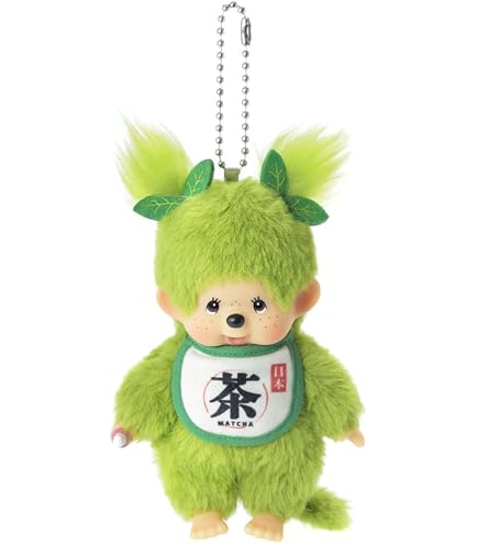 Sekiguchi 242467 Monchhichi Cherry Blossom Keychain, Floral, Pink